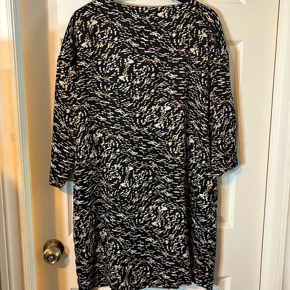 H Halston tunic dress oversized size small excellent condition - Picture 6 of 6